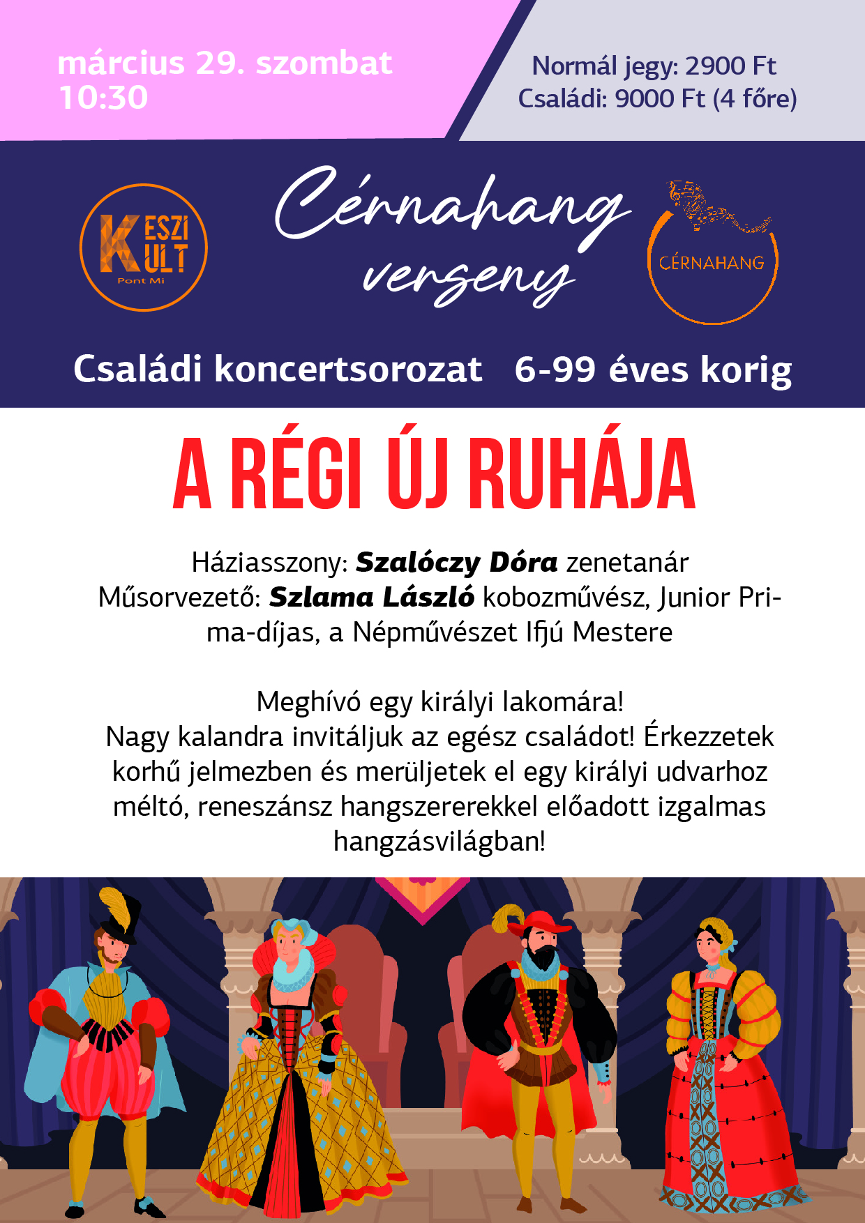 Cérnahang 2025. március 29. - A régi új ruhája